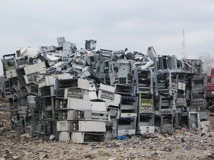 Material set to be recycled in Ghana