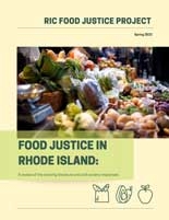 food justice report cover