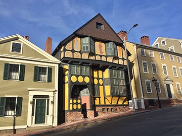 College Hill historic buildings