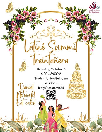 Latiné Summit Treintañera promotional flyer