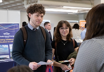 Liberal Studies students at fair