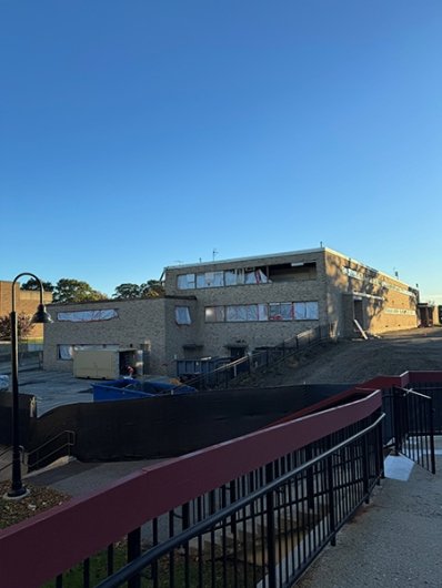 Clarke Science Demolition Side View