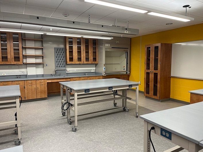 Biotechnology room in Fogarty Life Science