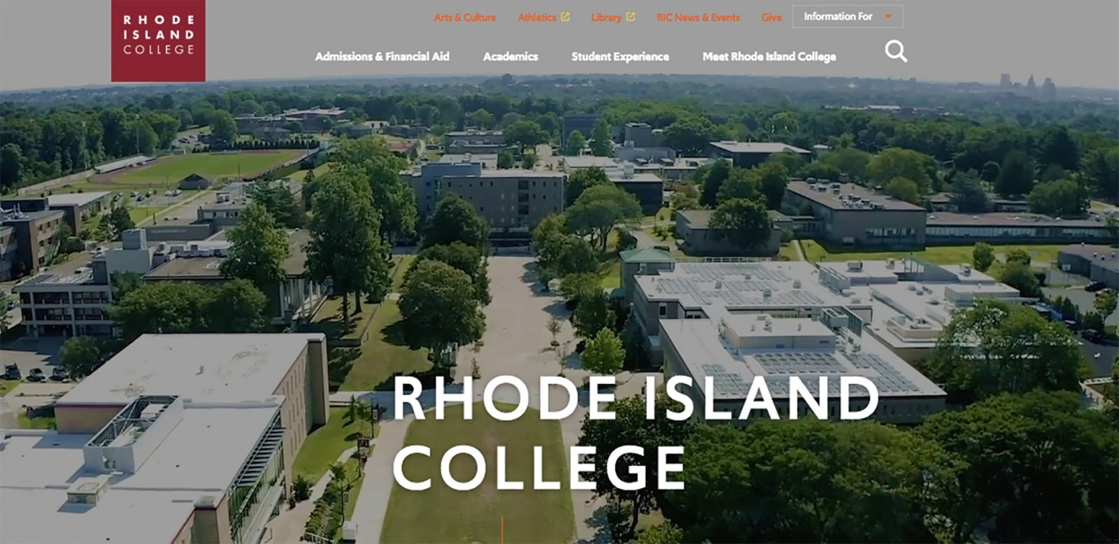 Welcome To The Bold New Rhode Island College Website | Rhode Island College