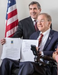 Tim Henry and Jim Langevin