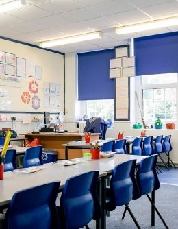 Empty classroom