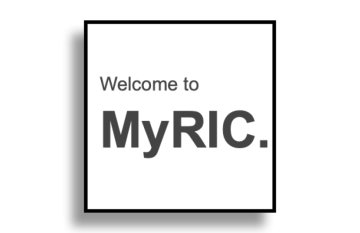 Welcome to MyRIC, MyRIC logo