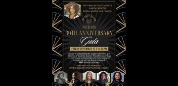 Unity Center 30th Anniversary Gala September 27