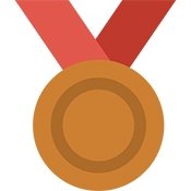 Bronze medal icon