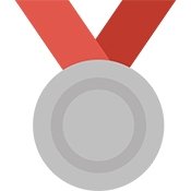 Silver medal icon