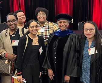 Students at the National Conference of McNair Scholars