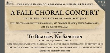 Fall Choral Concert flyer