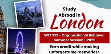 Scenic sites in London England for Study Abroad event