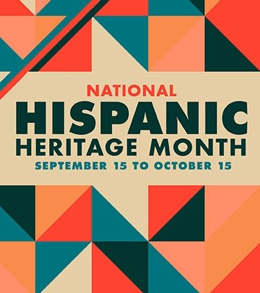 Hispanic Heritage Month promotional graphic