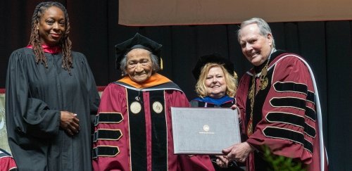 Bennie Flemming getting honorary degree