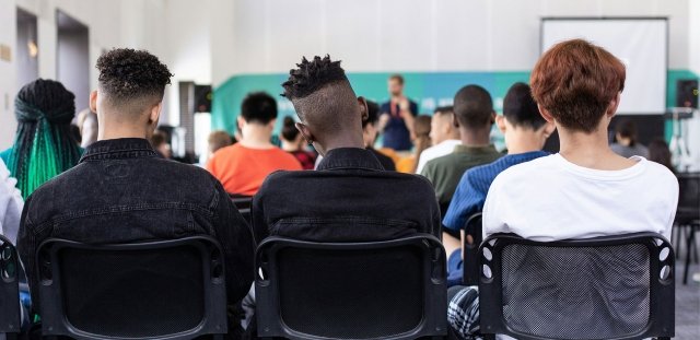 Students in classroom