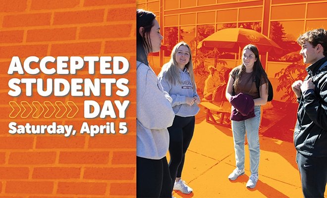 Accepted Students Day, Saturday April 5 promotional graphic